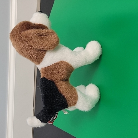 DOUGLAS stuffed beagle small plush dog cuddle toy 3994 Brown white black - Picture 4 of 9